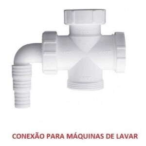 Conexo P Maquina Lavar Louca E Roupa 4 Saidas Blukit (906045)