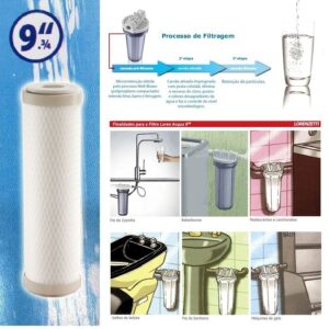 Elemento Refil Filtro Agua Loren Acqua 9 3/4 Lorenzetti