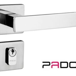 Fechadura Zm Quadra Externa Roseta 701 80e Cromado Pado (626715)