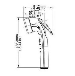 Gatilho Ducha Higiênica Chuveiro Punho Docol Original (622019)
