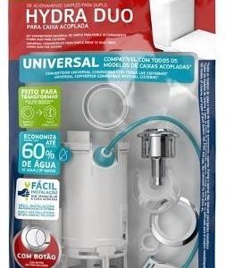 Kit Conversor Universal Caixa Acoplada Duplo Acionamento Deca (785441)