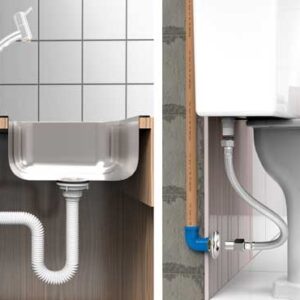 Ligação Flexivel Para Agua 250101 Ao 250124