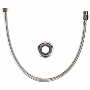 Rabicho Engate Flexivel Aco Inox Mxf 60cm 1/2 (703551)