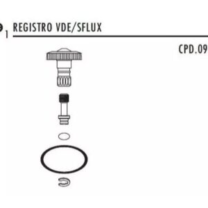 Registro Silent Flux 9678 Fabrimar