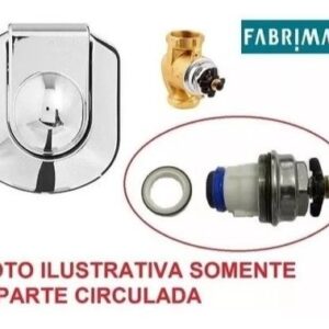 Reparo Valvula Descarga Fabrimar Flux Completo 6134 Original (707347)